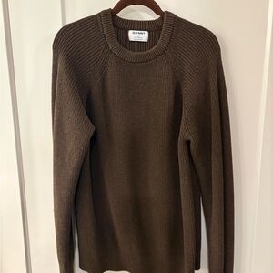 Old Navy Men's Crewneck Sweater in Rich Brown
